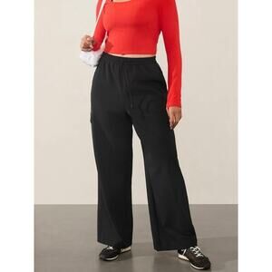 Athleta Promenade Cargo Pant Black XL NWT 472171